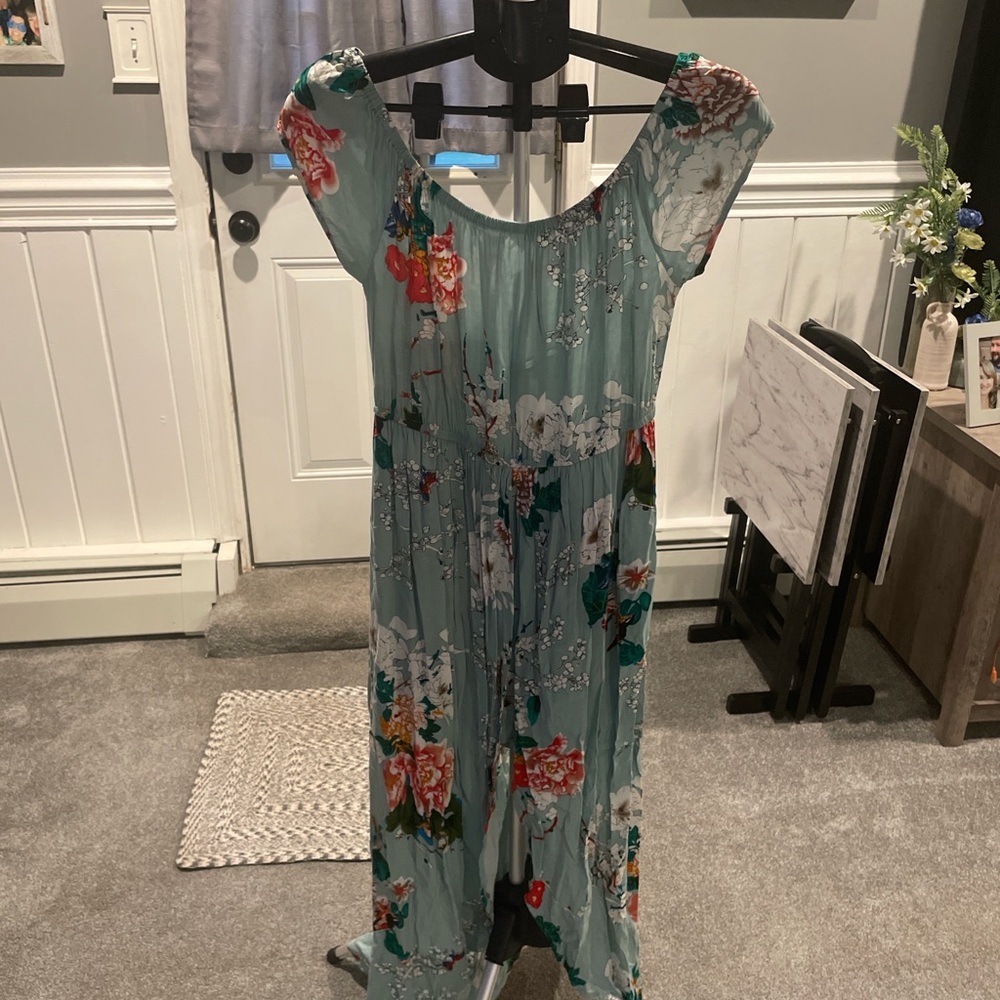 ABIUBIU Floral Maxi Dress
